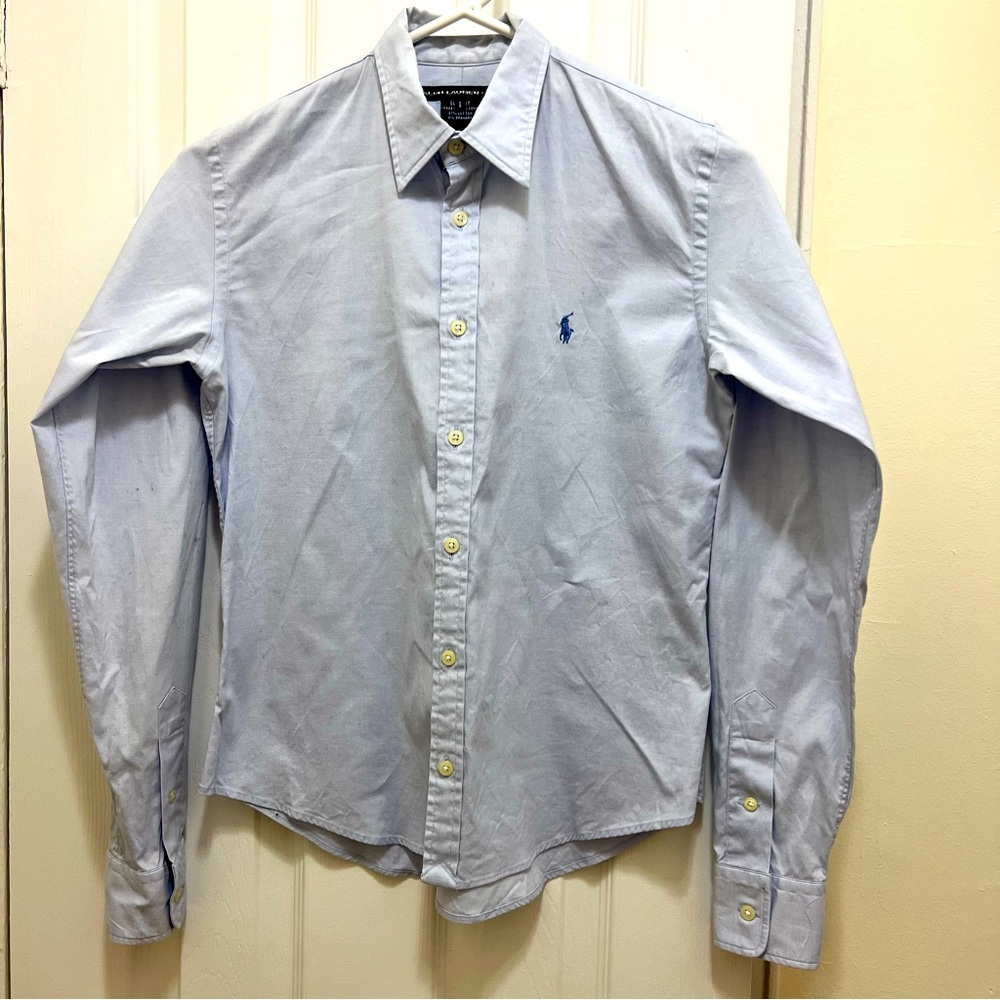 Ralph Lauren Light Blue Button Down Shirt